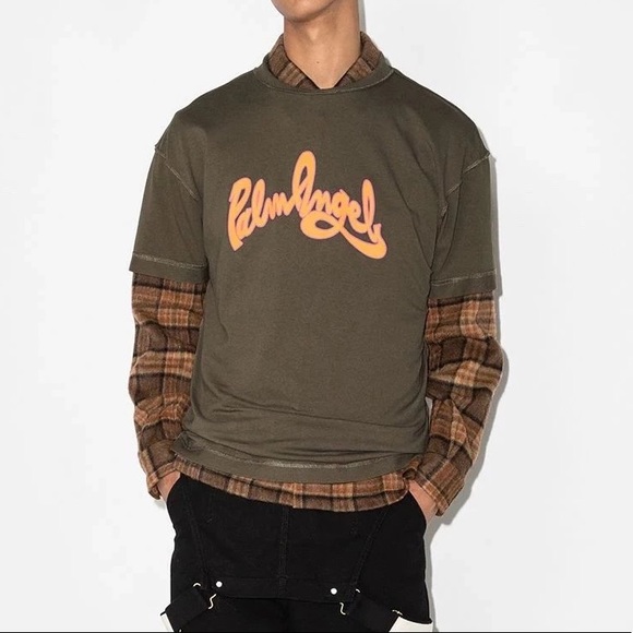 Palm Angels Logo-print crew-neck T-shirt - Picture 2 of 9